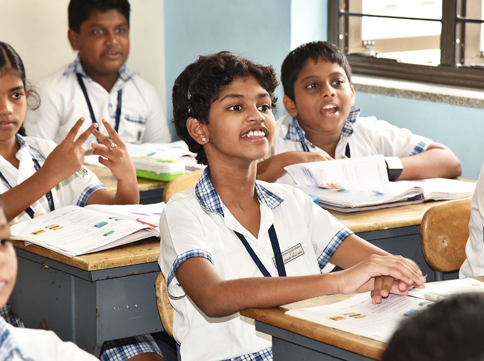 Kids experimenting3 - Alpha CBSE School Chennai