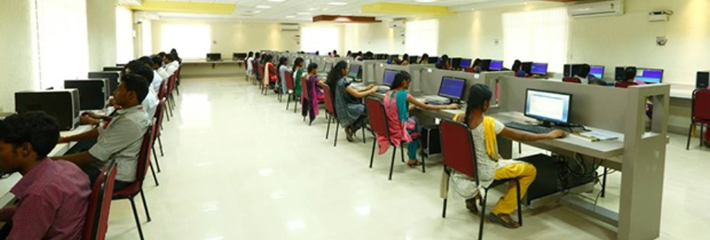 Alpha students using lab equipments in CISCO Lab